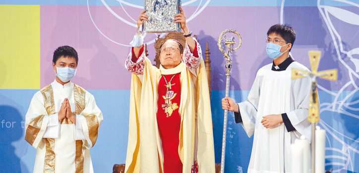 台北總主教就職 說教宗未棄台