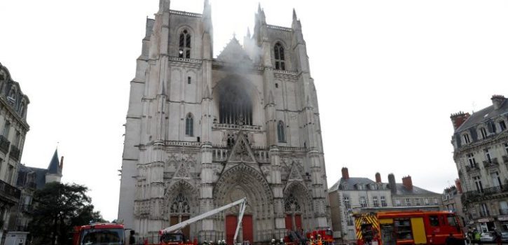 法國南特主教座堂縱火者坦承犯案