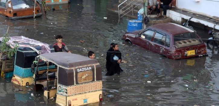 巴基斯坦豪雨成災，明愛會援助災民