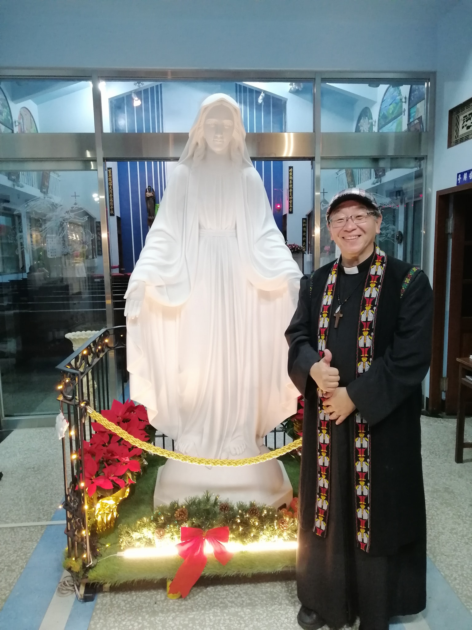 台灣時間晚上7:00發佈台南教區新任主教為李若望副主教!!